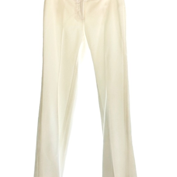 White House Black Market Legacy Modern Boot Cut Ivory Pants - Picture 2 of 4